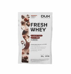 Fresh Whey Protein Dux Chocolate Belga e Avelã Sachê - 30g