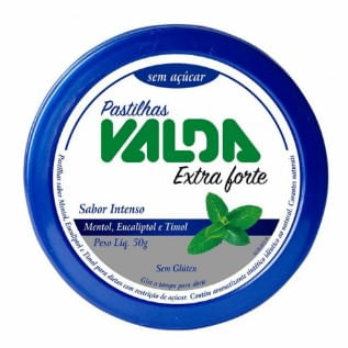 Pastilhas Valda Extra Forte Lata 50g