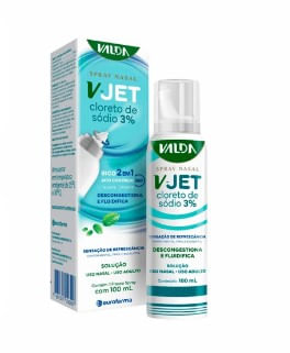 Valda V - Jet Spray Nasal Cloreto de Sódio 3% - 100ml