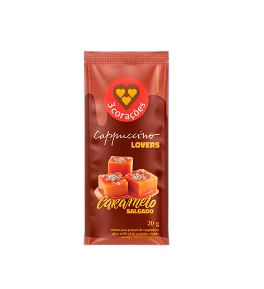 Cappuccino Caramelo Salgado 3 Corações Sachê 20g