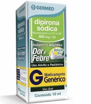 Dipirona Sódica Gotas com 10ml
