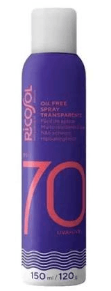 Protetor Solar Spray Ricosol FPS70 - 150ml