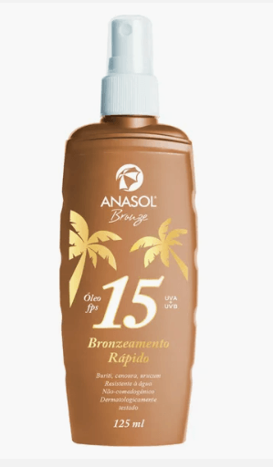 Óleo Anasol Bronzeador FPS15 - 125ml
