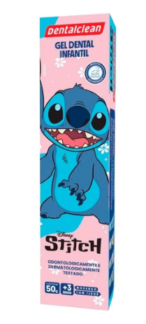 Gel Dental Infantil Stitch Morango - 50g