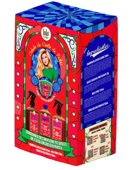 Kit Lola Rapunzel Shampoo 250ml + Condicionador 250ml