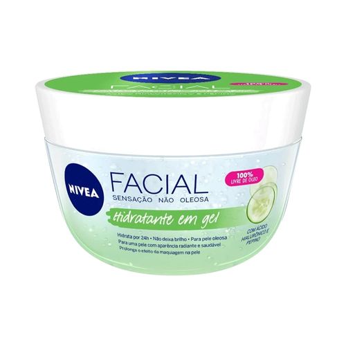 Hidratante Facial em Gel Nivea com Ácido Hialurônico e Pepino 100g