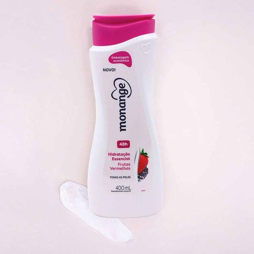 Hidratante Corporal em Loção Monange Frutas Vermelhas 400ml