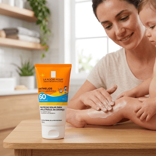 Protetor Solar Infantil em Loção La Roche-Posay Anthelios com FPS 60 120ml