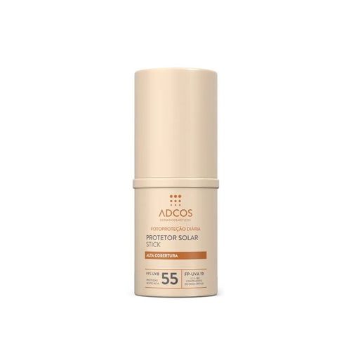 Protetor Solar em Stick Adcos FPS 55 Nude 17g