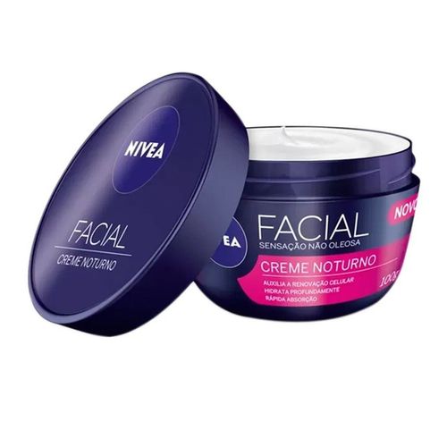 Hidratante Facial Creme Nivea Noturno 100g