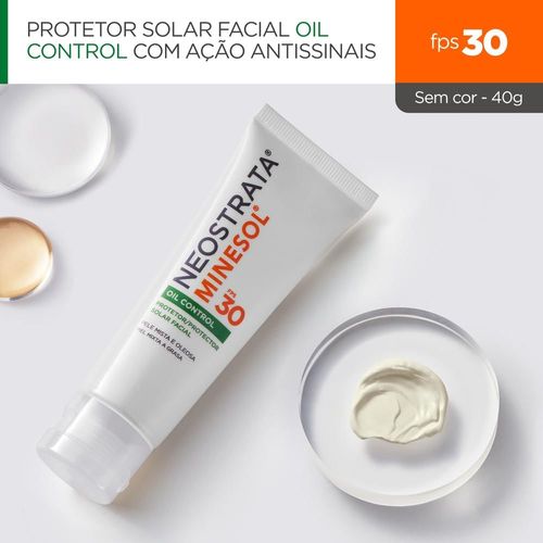Protetor Solar Facial em Sérum Neostrata Minesol Oil Control FPS 30 40g