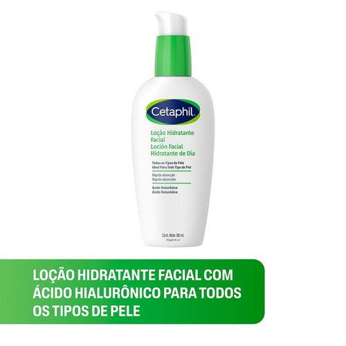 Hidratante Facial em Loção Cetaphil com Ácido Hialurônico 88ml