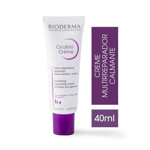 Creme Reparador Facial Bioderma Cicabio com Antalgicine 40ml