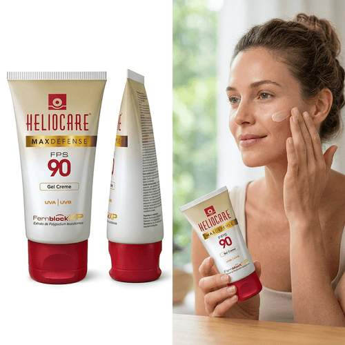 Protetor Solar em Gel Melora Heliocare Max Defense com FPS 90 50g