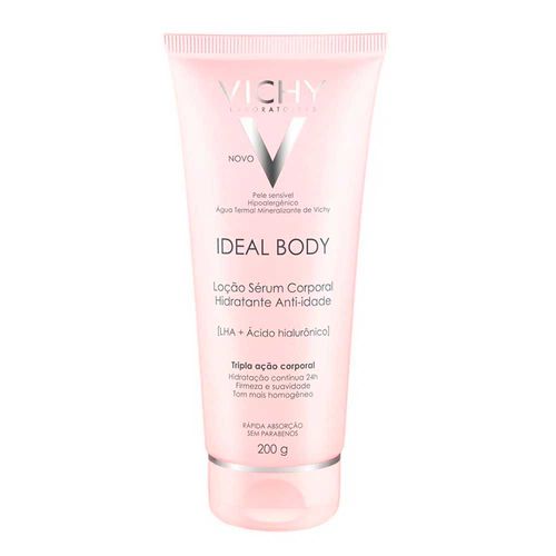Sérum Hidratante Corporal Vichy Ideal Body com Ácido Hialurônico 200g