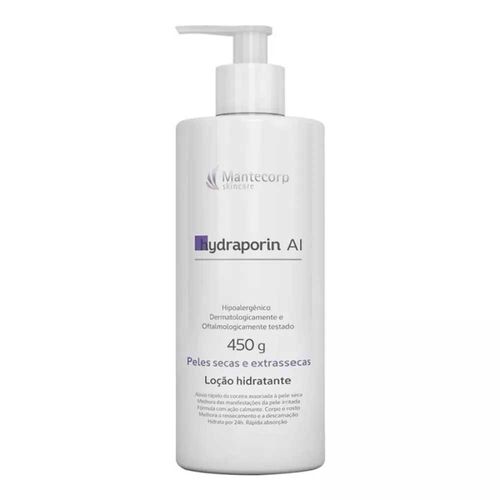 Loção Hidratante Mantecorp Hydraporin AI com Ação Calmante 450g