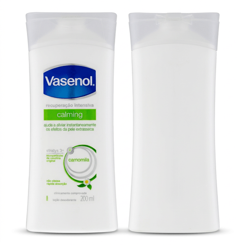 Loção Corporal Vasenol Calming com Glicerina e Camomila 200ml