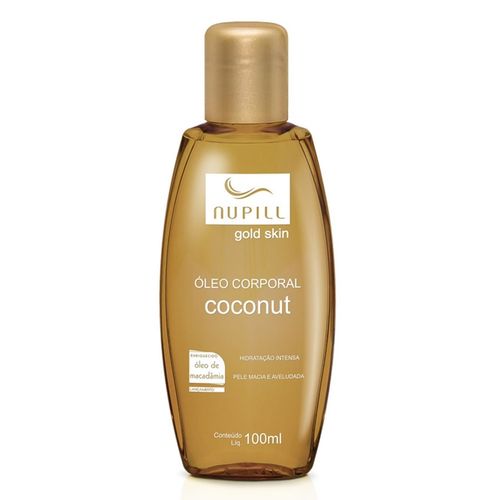 Óleo Corporal Nupill com Coco e Macadâmia 100ml