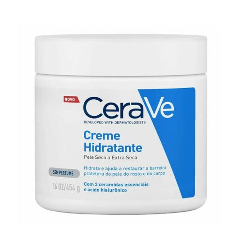 Creme Hidratante CeraVe com Ceramidas e Ácido Hialurônico 454g