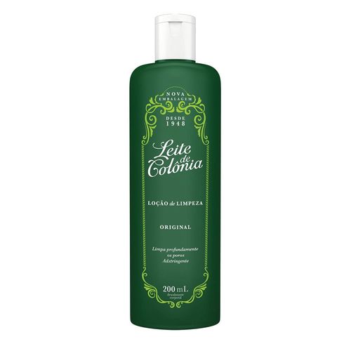 Loção de Limpeza Leite de Colônia Tradicional 200ml