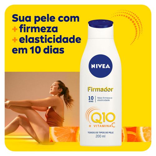 Hidratante Corporal em Loção Nivea Firmador com Q10 e Vitamina C 200ml