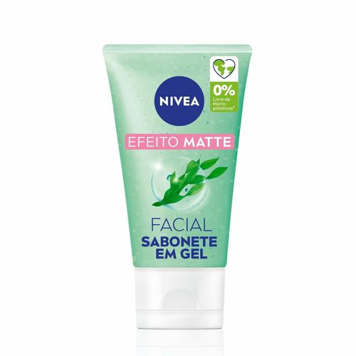 Sabonete Facial em Gel Nivea Controle de Brilho com Algas Marinhas 150ml