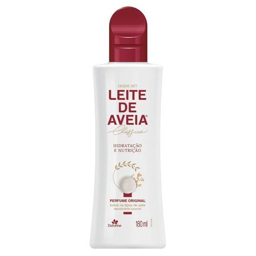 Hidratante Corporal em Loção Davene Leite de Aveia com Perfume Original 180ml