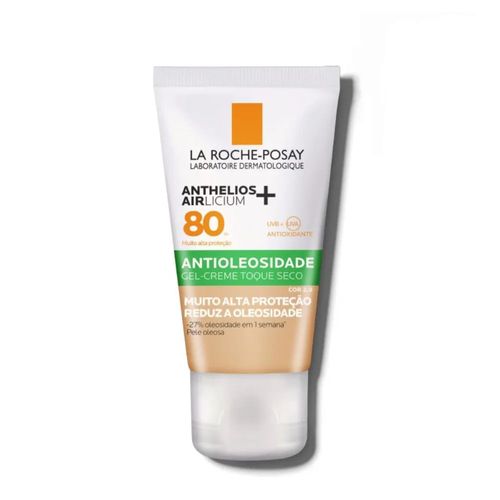 Protetor Solar em Gel La Roche-Posay Anthelios Airlicium com Cor 2.0 FPS 80 40g