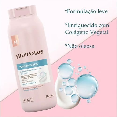 Loção Corporal Hidramais com Colágeno Vegetal 500ml