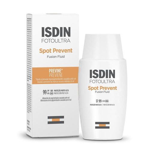 Protetor Solar Facial em Sérum ISDIN Spot Prevent com Ácido Hialurônico FPS 99 50ml