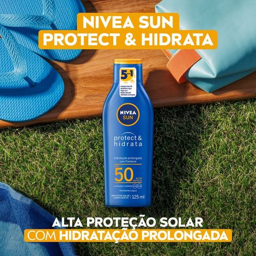Protetor Solar em Loção Nivea Sun com Pantenol FPS 50 200ml
