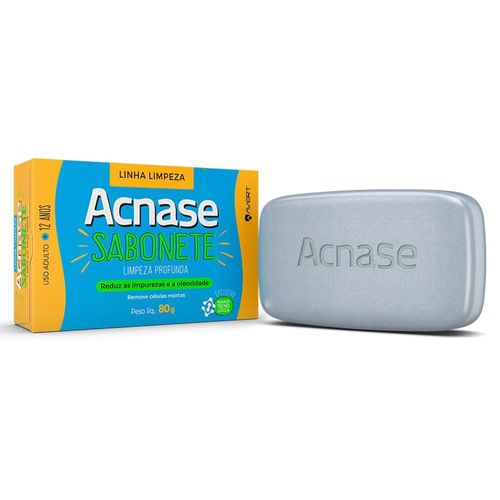 Sabonete Facial Acnase Clean com Nanotecnologia 80g