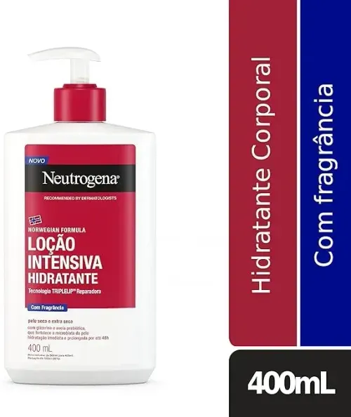 Hidratante Corporal em Loção Neutrogena Norwegian com Glicerina e Aveia 400ml
