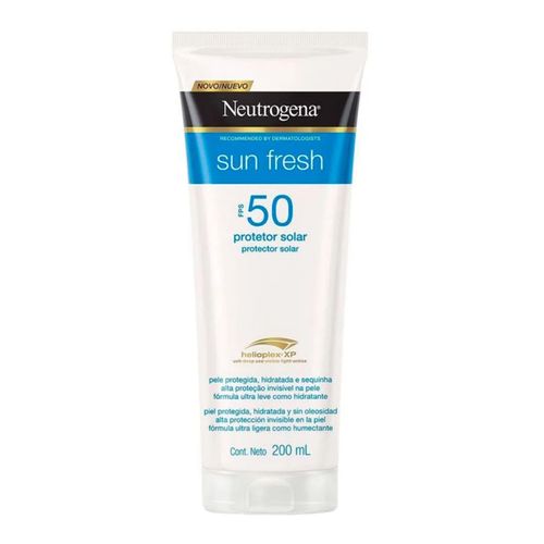 Protetor Solar Neutrogena Sun Fresh FPS50 - 200ml