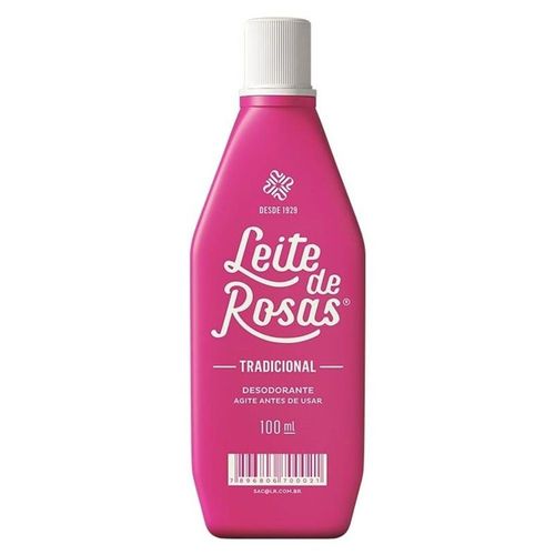 Loção de Limpeza Leite de Rosas Tradicional 100ml