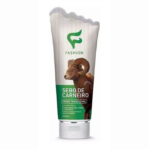 Hidratante Corporal em Creme Fashion Sebo de Carneiro com Ureia e Cacau 200ml