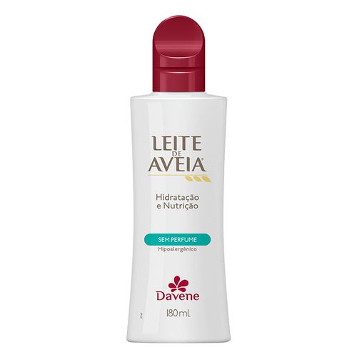 Hidratante Corporal em Loção Davene Leite de Aveia sem Perfume 180ml