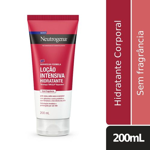 Hidratante Corporal em Loção Neutrogena Norwegian com Glicerina e Aveia 200ml