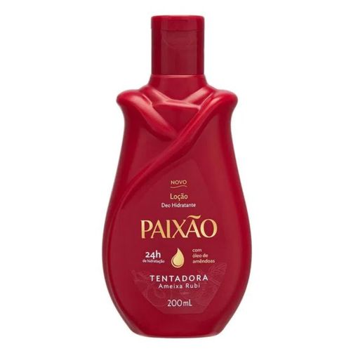 Hidratante Corporal em Loção Paixão Tentadora com Óleo de Amêndoas 200ml