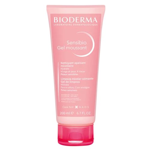 Gel de Limpeza Bioderma Sensibio com Tecnologia Micelar 200ml