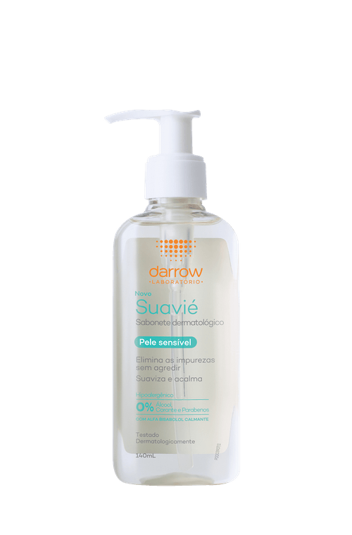 Sabonete Líquido Facial Darrow Suavie com Alfa-bisabolol 140ml