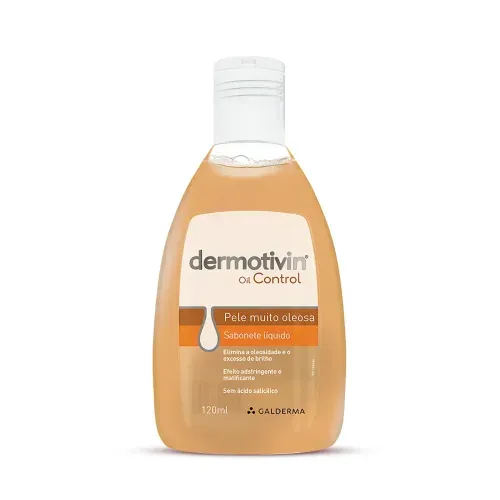 Sabonete Facial em Espuma Dermotivin Control 120ml