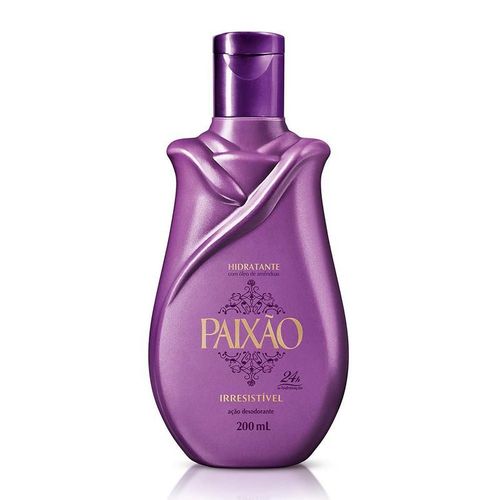 Hidratante Corporal em Loção Paixão Irresistível com Óleo de Amêndoas 200ml