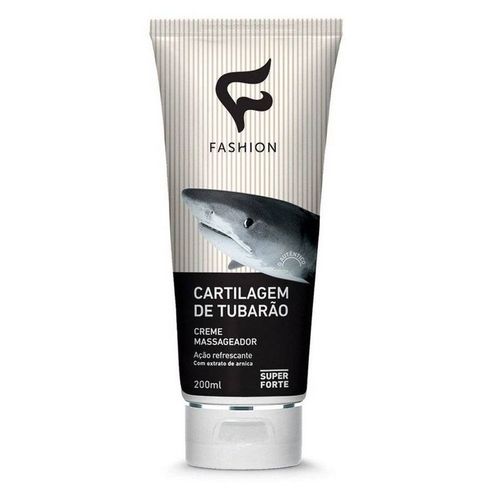 Creme Massageador Fashion Cartilagem de Tubarão com Arnica e Ômega 3 200g
