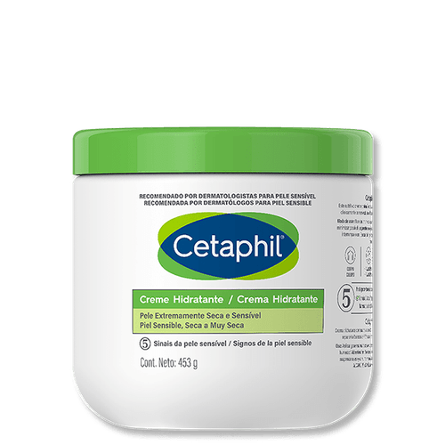 Creme Hidratante Corporal Cetaphil com Óleo de Amêndoas 453g