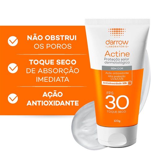 Protetor Solar em Gel Darrow Actine com FPS 30 120g