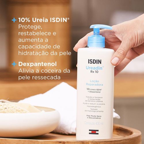 Loção Hidratante Corporal Isdin Ureadin Rx10 - 400ml