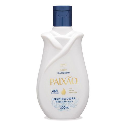 Loção Hidratante Corporal Paixão Inspiradora com Óleo de Amêndoas 200ml