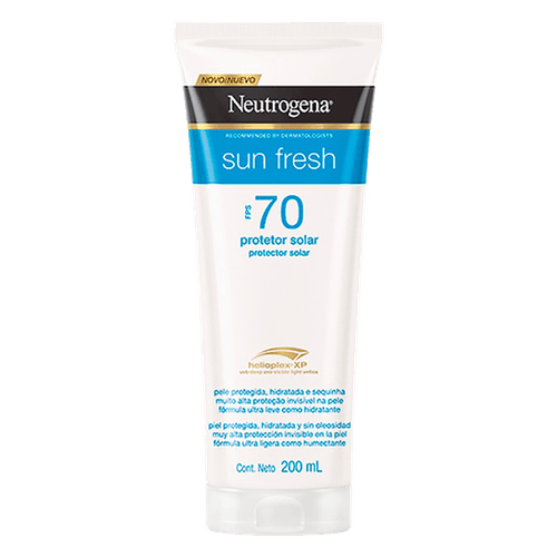 Protetor Solar Neutrogena Sun Fresh FPS70 - 200ml