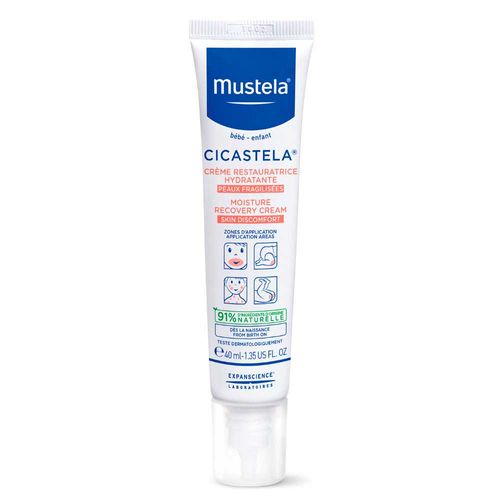 Hidratante Corporal em Creme Mustela Cicastela com Perséose de Abacate 40ml